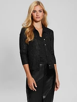 Giovanna Rhinestone Sweater Shirt