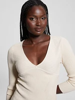 Eco Cirila Ribbed Sweater Top