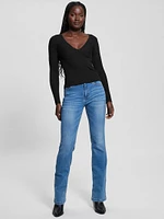 Eco Cirila Ribbed Sweater Top