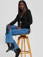 Eco Cirila Ribbed Sweater Top