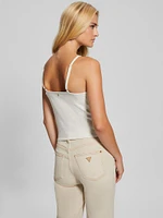 Eco Mena Lace-Trim Sweater Cami