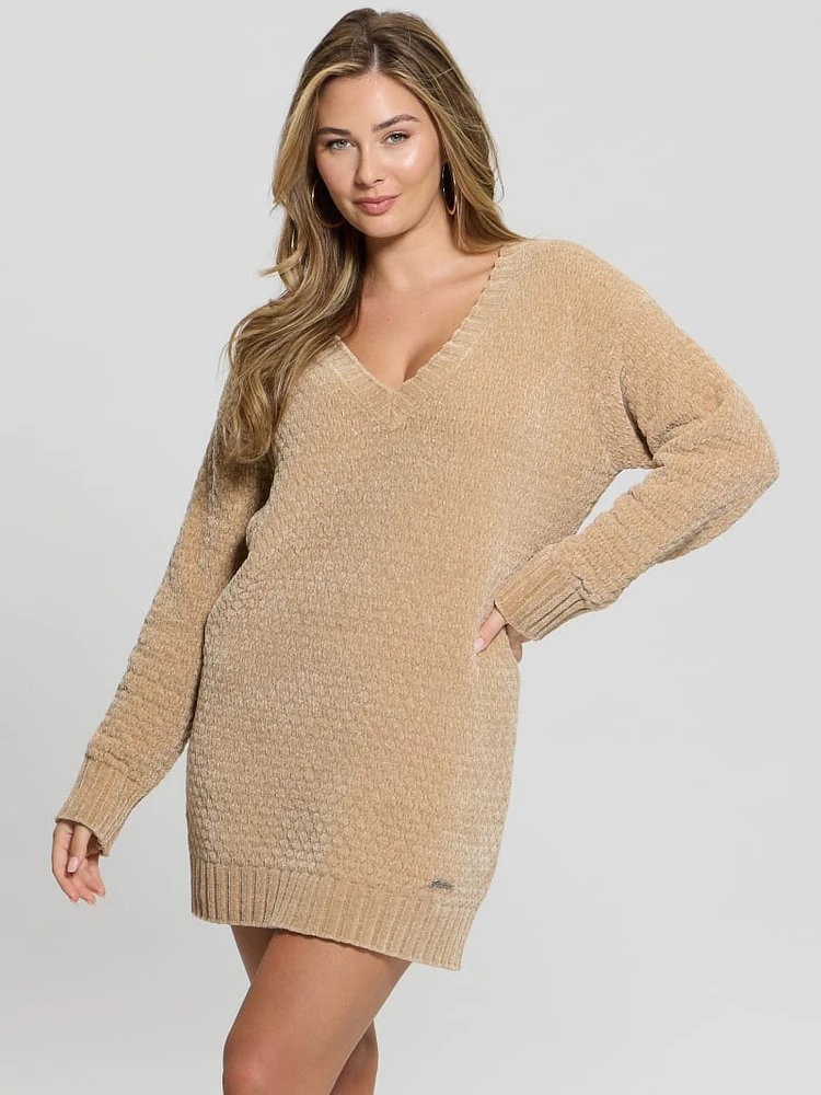 Eco Talia Longline Chenille Sweater