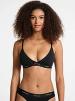 Eco GUESS Jeans Triangle Bralette