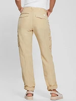 Nessi Linen Cargo Pants