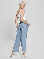 90s Ankle High-Rise Pants