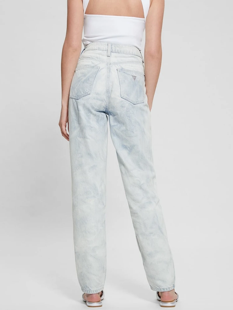 Mom Rhinestone Jeans