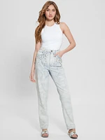 Mom Rhinestone Jeans