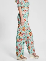 Adele Straight Leg Floral Pant