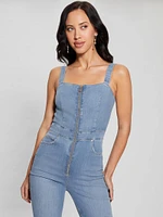 Eco Mariposa Denim Jumpsuit