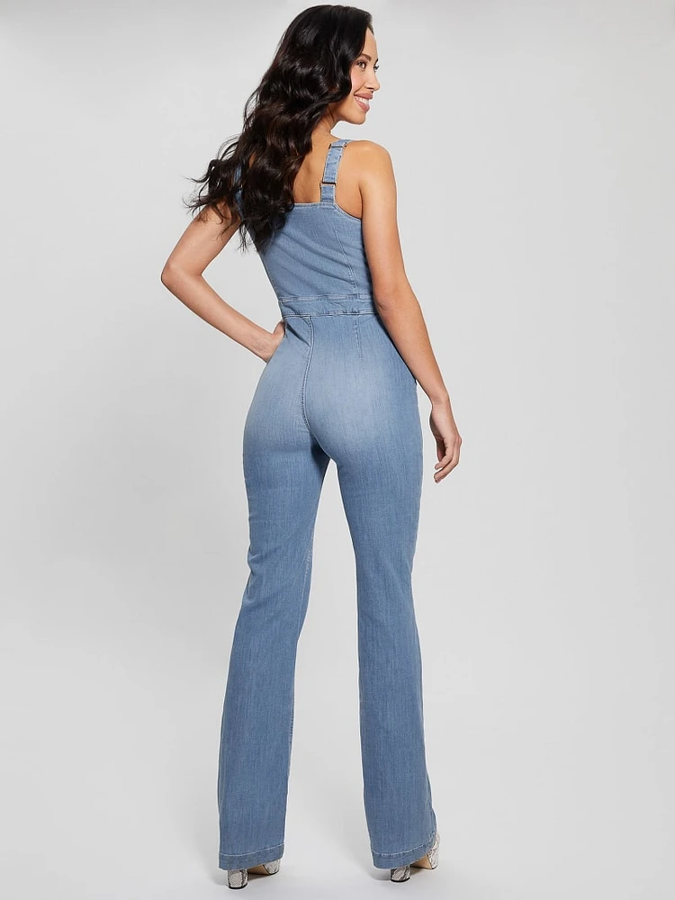 Eco Mariposa Denim Jumpsuit