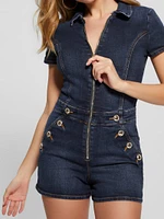 Janae Denim Romper