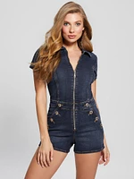 Janae Denim Romper