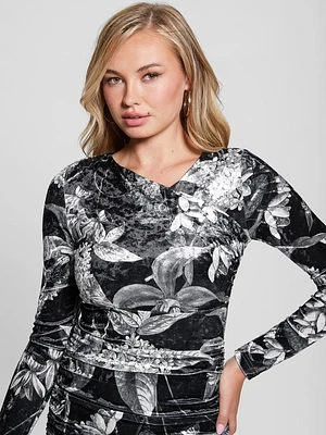 Eco Tess Velvet Dress