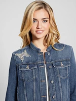 Eco Delya Butterfly Denim Jacket