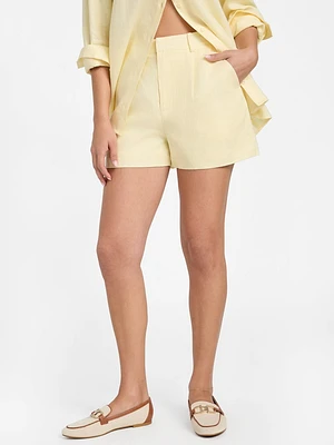 Eco Gen Tailored Linen Shorts