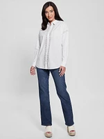 Abigail Lace Trim Shirt