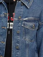 Oversized Denim Trucker Jacket