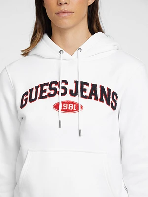 Chenille Logo Patch Hoodie
