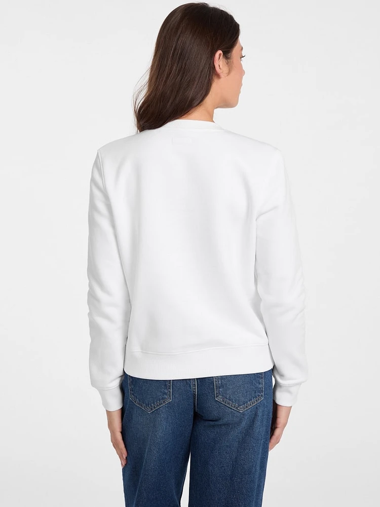Embroidered Logo Sweatshirt