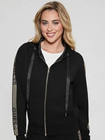 Eco Rhinestone Signature Hoodie