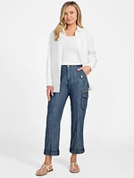 Nessi Denim Cargo Pants
