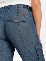 Nessi Denim Cargo Pants