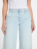 Eco Zoya Crop Wide Leg Jeans
