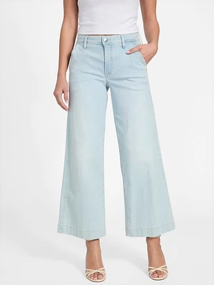 Eco Zoya Crop Wide Leg Jeans
