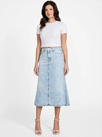 Eco Thaiss Denim Midi Skirt