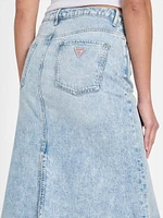 Eco Thaiss Denim Midi Skirt