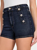 Eco Ellie Sailor Denim Shorts