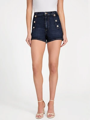 Eco Ellie Sailor Denim Shorts