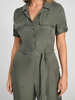 Nalini Twill Jumpsuit