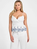 Blanche Embroidered Top