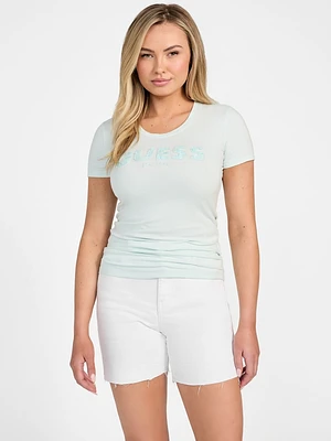 Eco Crewneck Sequin Tee