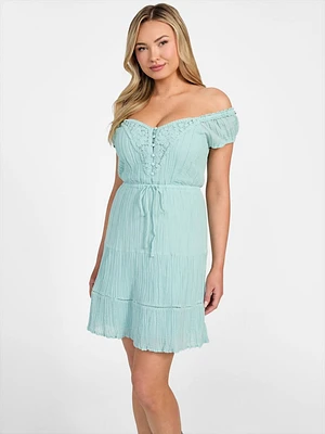 Eco Ciel Gauze Dress