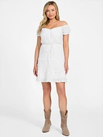 Eco Ciel Gauze Dress