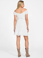 Eco Ciel Gauze Dress