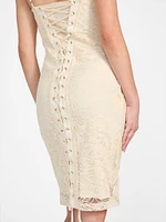 Serene Lace Bustier Dress