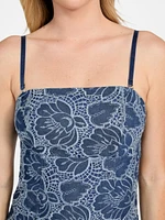 Maisy Lace Indigo Dress