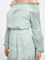 Audrey Off-the-Shoulder Mini Dress