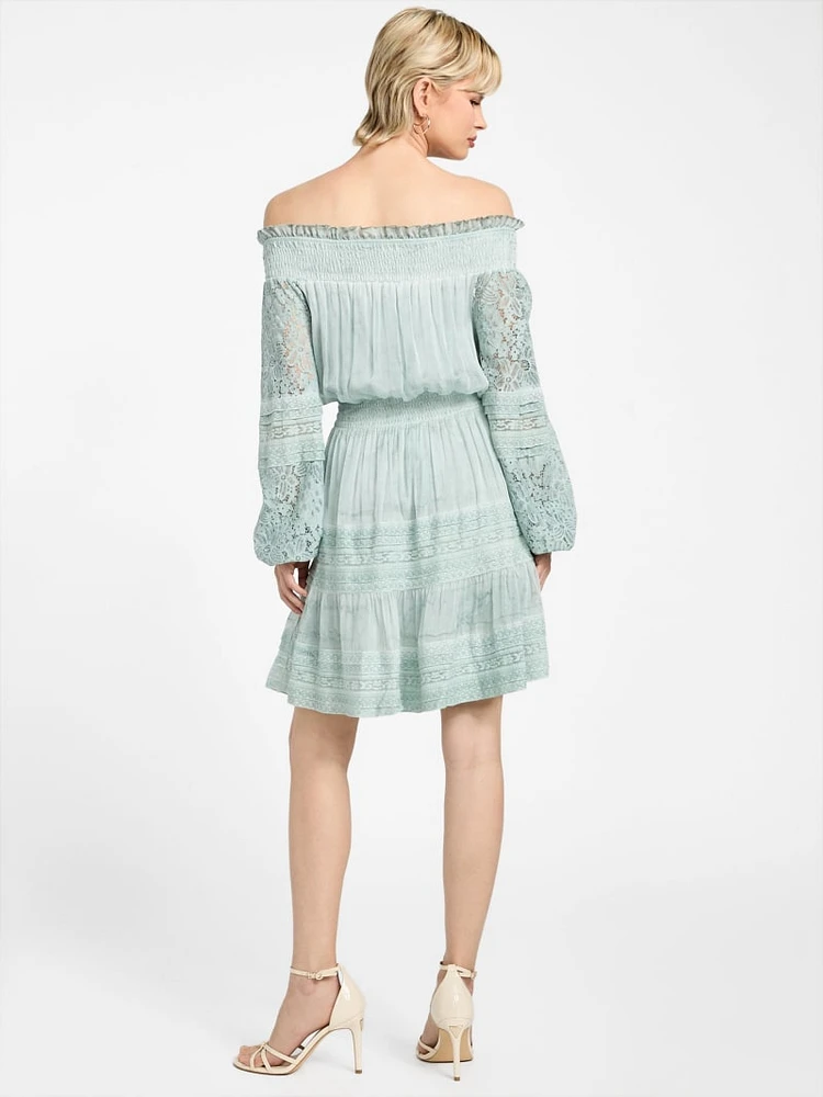 Audrey Off-the-Shoulder Mini Dress