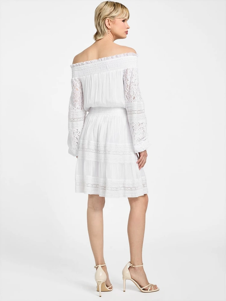 Audrey Off-the-Shoulder Mini Dress