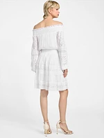 Audrey Off-the-Shoulder Mini Dress