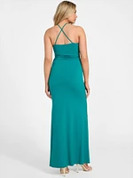 Eco Long Flower Dress