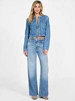 Eco Featherweight Juliana Braided Denim Jacket