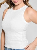 Alexia Sequin Tank Top