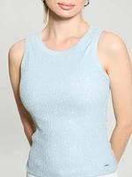 Alexia Sequin Tank Top