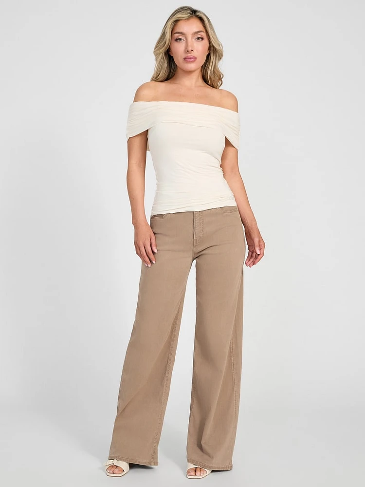 Eco Charlotte Off-the-Shoulder Top