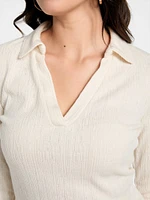 Jullita Lush Collar Top